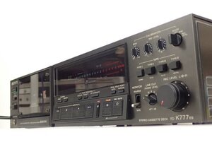 SONY 3ヘッドシングルカセットデッキ TC-K777ES 現状販売 ソニー ▽ 661A5-4