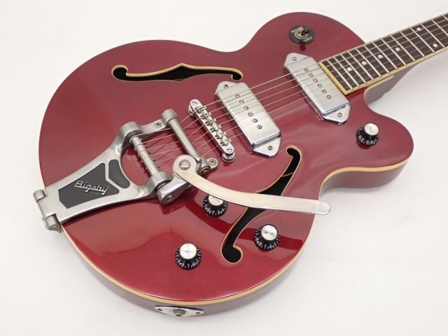 G4196☆Epiphone WILDKAT M.RED セミアコ 2010年 - licu.org