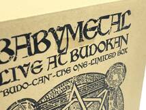 美品 中古品 BABYMETAL ベビーメタル LIVE AT BUDOKAN “BUDO-CAN”-THE ONE - LIMITED BOX CD DVD Blu-ray コルセット付き ヘビーメタル_画像7