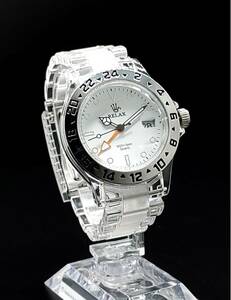 RELAX リラックス 王冠ロゴ 腕時計 EXII 白文字盤 世田谷ベース 所ジョージ 新品