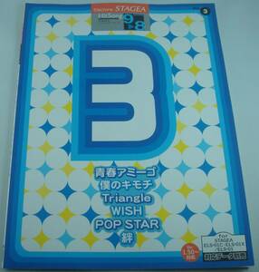 エレクトーン STAGEA ヒットソングシリーズ グレード9~8級 亀梨和也 SMAP ARASHI嵐 修二と彰 平井堅 WaT