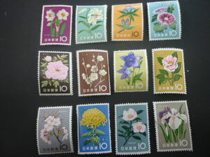 *D-61078 stamp flower series ...... etc. 12 kind . rose 12 sheets 