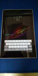 JS276 Androidタブレット docomo XPERIA Tablet Z SO-03E Sony ericsson 現状品 JUNK 送料無料