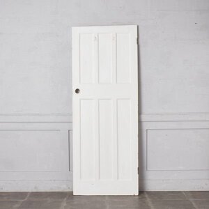 IZ58845F★英国 アンティーク ドア 古木 シャビー ホワイト ペイント ウッドドア 木製 建具 建材 扉 ブロカント DIY ショップ ディスプレイ