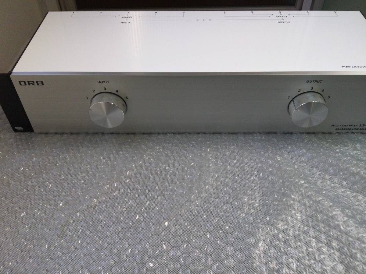 されます ORB XLRコネクタ バランスケーブル 3chラインセレクター LS
