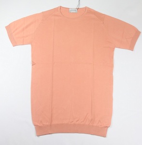 新品 John Smedley　ジョンスメドレー 最高級シーアイランドコットン　Tシャツ Sサイズ 　MADDER 