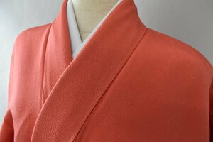 [ Sakura garden . clothes shop ] kimono undecorated fabric crepe-de-chine embroidery . color party ... tea . length 160cm sleeve length 63cm