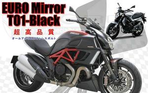 GSX-R1000 EURO-T01 ミラー（黒） CNCアルミ削り出し