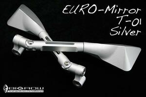 Dトラッカー EURO-T01 ミラー（シルバー） CNCアルミ削り出し