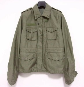 新品★caqu サキュウ★ミリタリージャケット★日本製★M65★SAMPLE