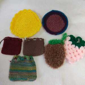 ハンドメイド 編み物 雑貨 小物