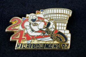 ☆ MOTO GP ピンバッジ W42mm rcitys 97ルマン24H耐久レース優勝 SUZUKI GSX-R