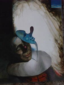 Art hand Auction Yutaka Matsui ~ Pinturas de fantasía: El Pierrot melancólico ~ Miembro de la Asociación de Arte Shudaika, Cuadro, Pintura al óleo, Retratos