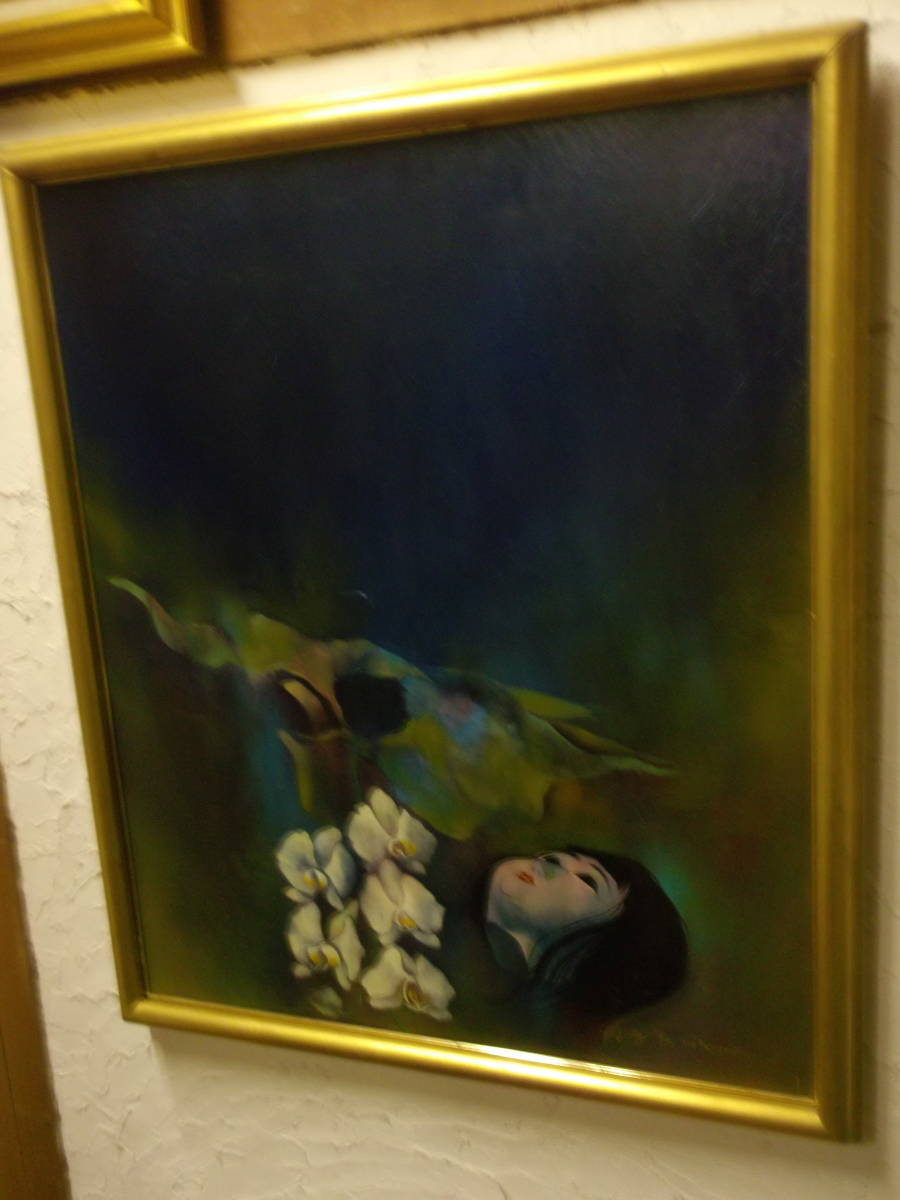Hiroshi Matsumoto ~ Pinturas de fantasía y visión del mundo única ~ Ganador del primer premio Kanayama Heizo, Cuadro, Pintura al óleo, Retratos