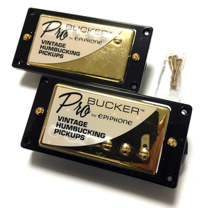 GibsonとEpiphoneの技術の融合 ProBucker 2&3セット ゴールドカバー