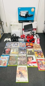 C-111M 【100円スタート】ジャンク おまとめ品 ゲーム機本体 ゲームソフト WII U / XBOX 360 / PS3 / WII / ドラゴンクエスト 他