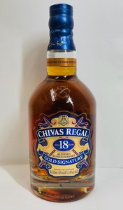 C-1500M 【未開栓】CHIVAS REGAL シーバスリーガル WHISKEY ウイスキー 18年 GOLD SIGNATURE ゴールド シグネチャー 700ml 40％
