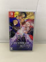 C-47739R Nintendo Switch ニンテンドースイッチ ゲームソフト FIREEMBLEM ファイアーエンブレム 風化雪月 フウカセツゲツ 中古_画像1