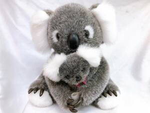 ★かわいいコアラの親子★TOY HUT オーストラリア製 マジックテープ式 コアラのぬいぐるみ