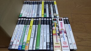 PS2ソフト 33タイトルまとめ売り 中古品