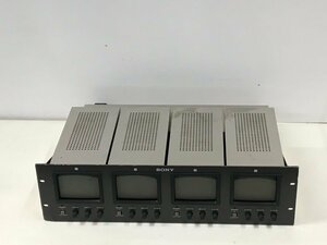 ソニー 4型の4連一体型白黒ビデオモニター　SONY PVM-4B1J　 中古品（管：2F-M）
