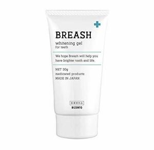 BREASH ブレッシュ ホワイトニング ジェル 30g 未使用未開封 歯磨き粉 即日発送 即決 送料無料