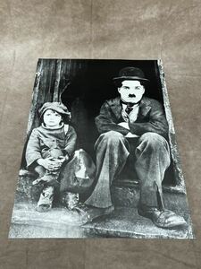 チャップリン 写真 拡大印刷 レトロ インテリア チャールズ・チャップリン 1899~1976年 サイレント映画 コメディアン Chaplin