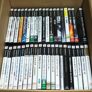 PlayStation2ソフト　39本大量まとめ売りです