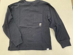 ■ＧＡＰ■新品■130■ギャップ■紺色■ポケット付■人気ロングＴシャツ■ロンＴ■ＵＳＡ■1-1