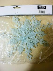 【未開封品】雪の結晶　オーナメント　飾り