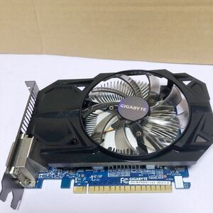 中古GIGABYTE GV-N750oc-1GI GTX7501GB DDR5OC 128B PCI - Express 2x DVI - I / DVI - D / 2x HDMIビデオカード 管号SHZ258