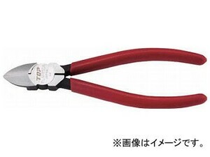 TOP プラスチックニッパ（バネ付） ストッパー付 150mm PLN-150R(7228708)