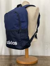 【R】D1◆adidas アディダス リュックサック ビンテージ レトロ 美品_画像2