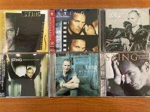 W3249 スティング (Sting) CD アルバム 6枚セット