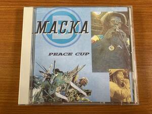 【1】M0311◆Macka B.／Peace Cup◆マッカ.B／ピース・カップ◆国内盤◆CECC-00430◆