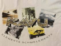 古着 KAVU USA カブー メンズ 半袖 Tシャツ アウトドア M ビンテージ_画像4