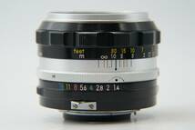 【 良品 】 ニコン NIKON 非Ai NIKKOR-S Auto 50mm f1.4 Nippon kogaku 純正フィルター付き　 ＭＦ　レンズ #4071_画像7