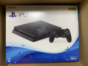 新品未開封品 送料無料 PlayStation 4 ジェット・ブラック 500GB CUH-2200AB01