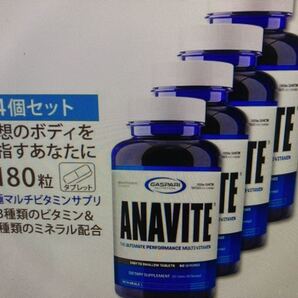 完全未開封 4個セット180錠×4 アナバイト マルチビタミン 期限は2024年3月以降の物をお届けいたします