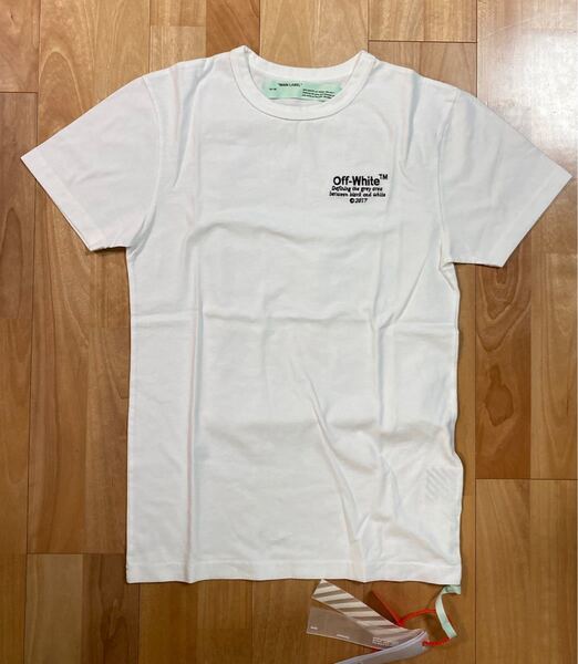 新品 正規 off-white 半袖Tシャツ カットソー メンズ ヴァージル・アヴロー 本人期