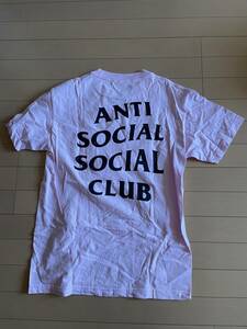 ★ANTI SOCIAL SOCIAL CLUB 半袖Ｔ ピンク Mサイズ 日本サイズL メンズ アンチソーシャルソーシャルクラブ honda ホンダ 本田