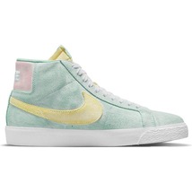 ☆NIKE SB ZOOM BLAZER MID PRM FADED ダスト加工 薄黄緑/薄黄/ピンク 26.5cm ナイキ SB ズーム ブレーザー ミッド プレミアム DA1839-300_画像2