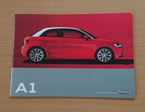 * Audi *A1 2011 year 1 month simple version catalog * prompt decision price *