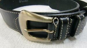 Benetton Black Gold Buckle Итальянские дамы [C 341]