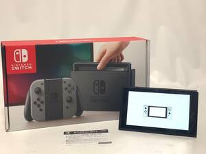 動作確認済 Nintendo Switch 本体 ニンテンドー スイッチ 旧型 2018年製 任天堂 キズあり 付属品なし ゲーム機 箱付き １円～