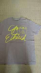 EarthDay アースデイ　2009 Ｔシャツ　オーガニックコットン　メイドインアース　made in earth M 茶