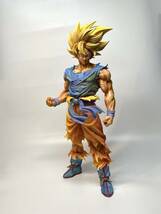 ドラゴンボール KD 孫悟空 スーパーサイヤ人1/4 彫像 2.5D塗装 フィギュア リペイント 二次元彩色 アニメ塗り 2D　_画像5