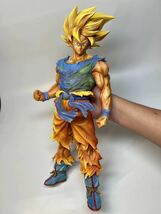 ドラゴンボール KD 孫悟空 スーパーサイヤ人1/4 彫像 2.5D塗装 フィギュア リペイント 二次元彩色 アニメ塗り 2D　_画像1