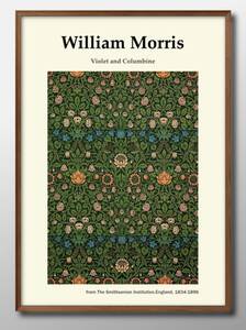 Art hand Auction 1-7524 ■ Free shipping!! A3 poster William Morris Scandinavian/Korean/painting/illustration/matte/exclusive to our store, Housing, interior, others