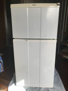 パーソナル小型冷凍冷蔵庫　Haier JR-N100A 98L 2007年製　引取り限定　初期不良保証